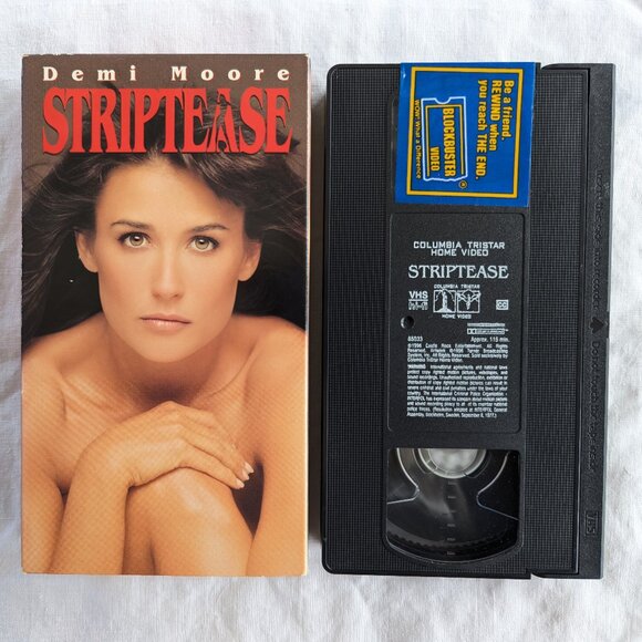 3/$15 Striptease (1996) VHS movie with Demi Moore, Burt Reynolds - Picture 1 of 7